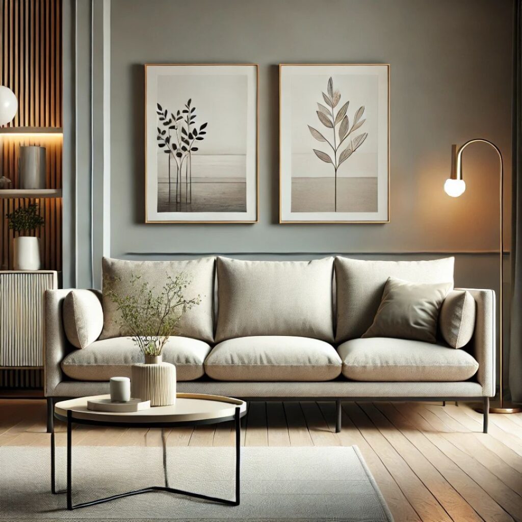 3-sits soffa, en modern tresitsig soffa för stil och komfort.